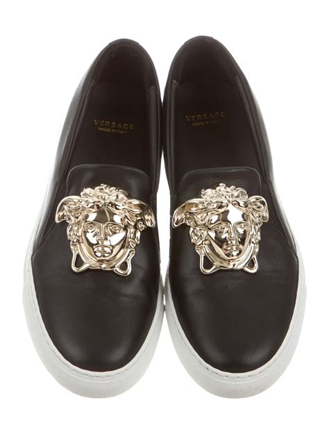 sneakers versace celebroty|Versace slip on sneakers.